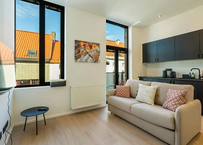 Design Studio Gent Modern Verblijf Nabij Centrum